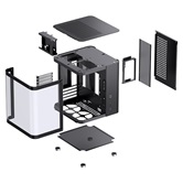 Корпус JONSBO TK-1 2.0 Black без БП, mini-ITX, micro-ATX, черный