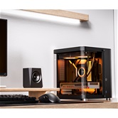 Корпус JONSBO TK-1 2.0 Black без БП, mini-ITX, micro-ATX, черный