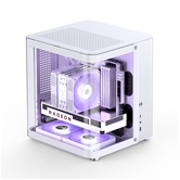 Корпус JONSBO TK-1 2.0 White без БП, mini-ITX, micro-ATX, белый