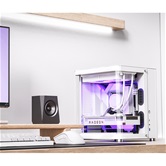 Корпус JONSBO TK-1 2.0 White без БП, mini-ITX, micro-ATX, белый