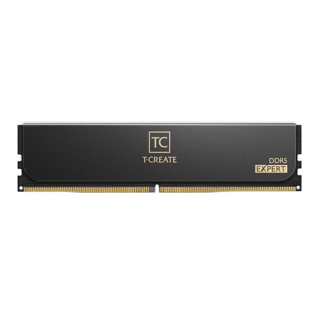 Модуль памяти DDR5 TEAMGROUP T-Create Expert 32GB (2x16GB) 7200MHz CL34 (34-42-42-84) 1.4V / CTCED532G7200HC34ADC01 / Black