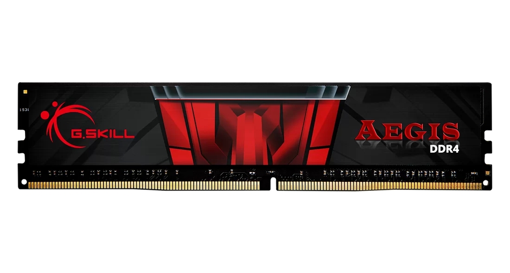 Модуль памяти DDR4 G.SKILL AEGIS 8GB (1x8GB) 3200MHz CL16 (16-18-18-38) 1.35V / F4-3200C16S-8GIS