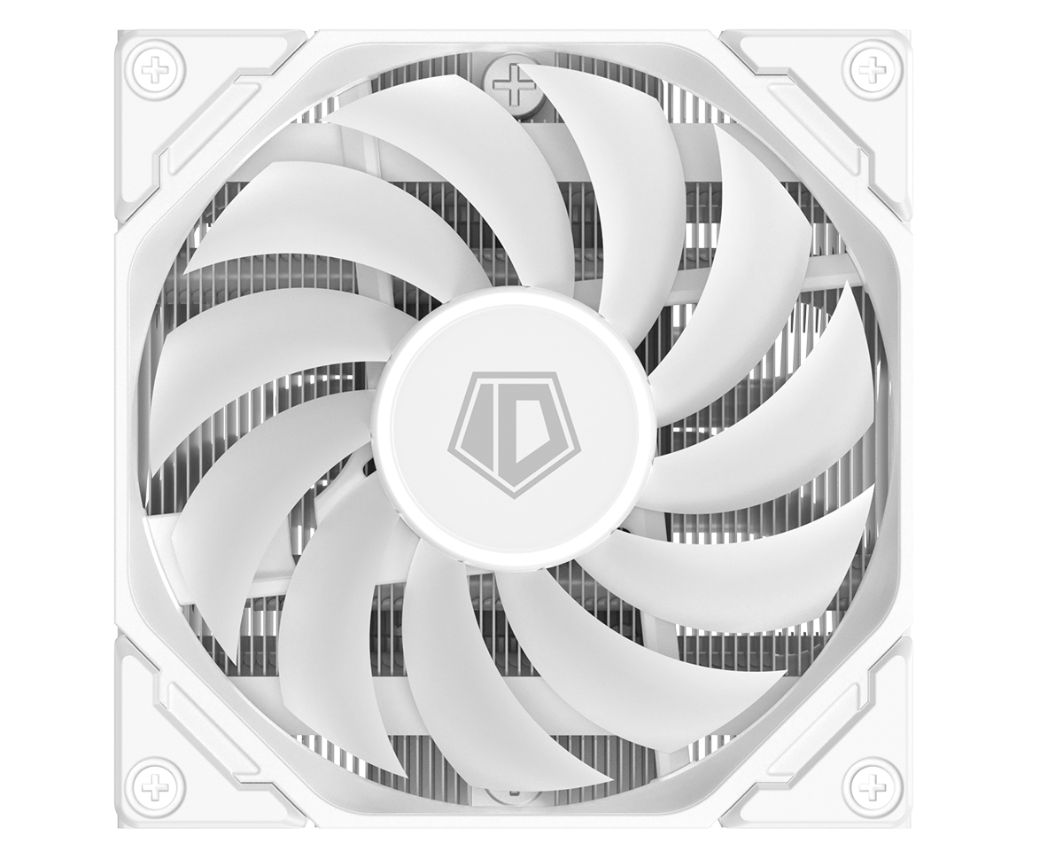 Кулер ID-COOLING IS-47-XT WHITE LGA1700/1200/115X/AM5/AM4 низкопрофильный высота 47mm (24шт/кор, TDP 95W, PWM, 4 тепл.трубки + медная база, FAN 92mm, белый) BOX