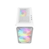 Корпус Powercase Mistral Micro A3W ARGB, Tempered Glass, 2x 140mm ARGB PWM+1x 120mm ARGB PWM, белый, mATX  (CMMAW-A3)