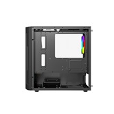 Корпус Powercase Mistral Micro D3B ARGB, Tempered Glass, 2x 140mm ARGB PWM+1x 120mm ARGB PWM, чёрный, mATX  (CMMDB-A3)