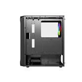 Корпус Powercase Mistral Edge SE, Tempered Glass, 2x 140mm ARGB PWM+1х 120mm ARGB PWM, чёрный, ATX  (CMSEB-A3)