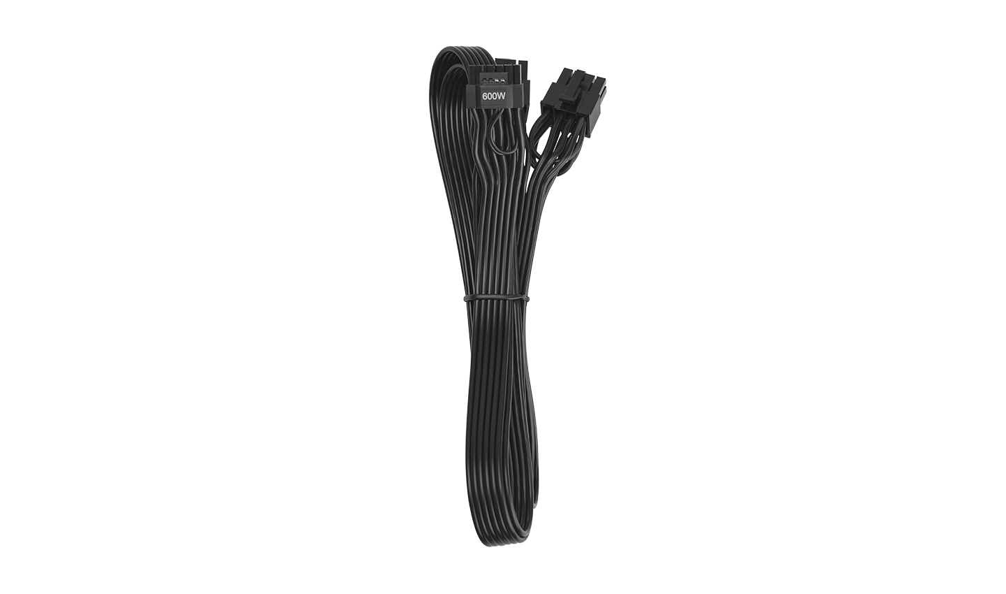 Кабель питания для GPU 40-й серии Deepcool 12VHPWR cable (PCI-Ex2 to 12VHPWR x1, 650mm) RET