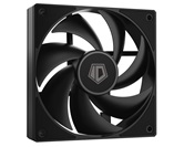 Вентилятор ID-COOLING AF-125-K 120x120x25мм (60шт./кор, PWM, резиновые углы, черный, 500-2000об/мин)  BOX