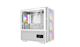 Корпус Deepcool CH560 DIGITAL WH без БП, боковое окно (закаленное стекло), 3x140мм ARGB вентилятор спереди и 1x120мм ARGB вентилятор сзади, белый, ATX