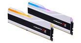 Модуль памяти DDR5 G.SKILL TRIDENT Z5 RGB 48GB (2x24GB) 8000MHz CL40 (40-48-48-128) 1.35V / F5-8000J4048F24GX2-TZ5RW / White