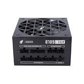 Блок питания 1STPLAYER ACK GOLD 850W Black / ATX 3.1, PCle 5.1, APFC, 80 PLUS Gold, LLC+DC-DC, full Teapo caps, 140mm fan, full modular / HA-850BA2-BK