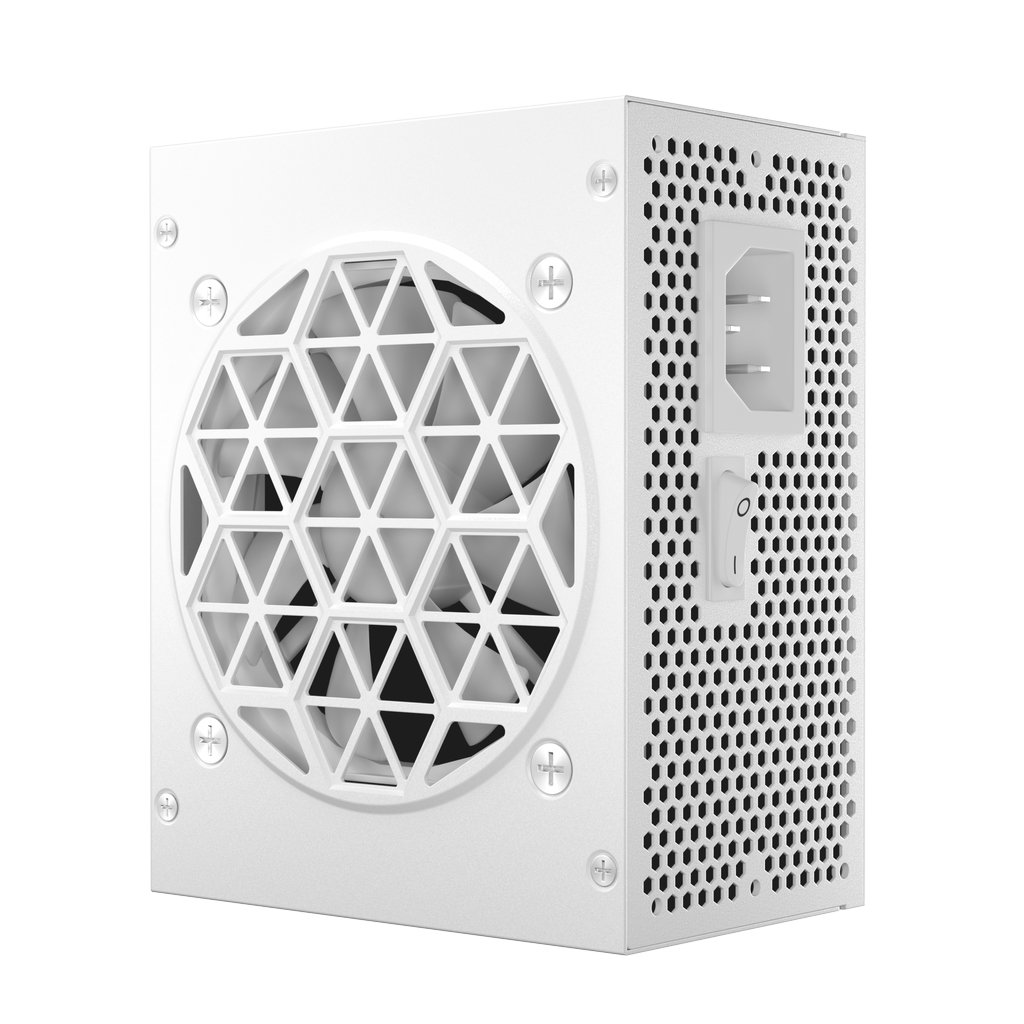 Блок питания 1STPLAYER SFX 750W PLATINUM White / SFX, APFC, 80 PLUS Platinum, LLC+DC-DC, full Japan solid-state caps, 80mm fan, full modular / PS-750SFX-WH