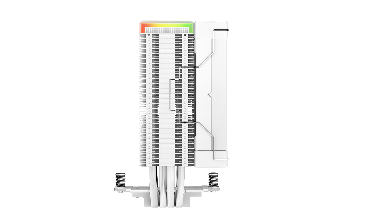 Кулер DEEPCOOL AK400 DIGITAL WH LGA1700/1200/115X/AM5/AM4 (18шт/кор, TDP 260W, PWM, Fan 120mm, 4 тепл. трубки, ARGB, белый) RET