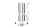 Кулер DEEPCOOL AK400 DIGITAL WH LGA1700/1200/115X/AM5/AM4 (9шт/кор, TDP 220W, PWM, Fan 120mm, 4 тепл. трубки, ARGB, белый) RET