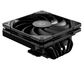 Кулер ID-COOLING IS-67-XT BLACK LGA1700/1200/115X/AM5/AM4 низкопрофильный высота 67mm (18шт/кор, TDP 150W, PWM, 6 тепл.трубок + медная база, FAN 120mm) BOX