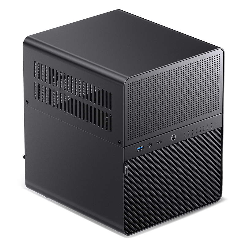 Корпус JONSBO N3 Black без БП, mini-ITX, SFX, черный