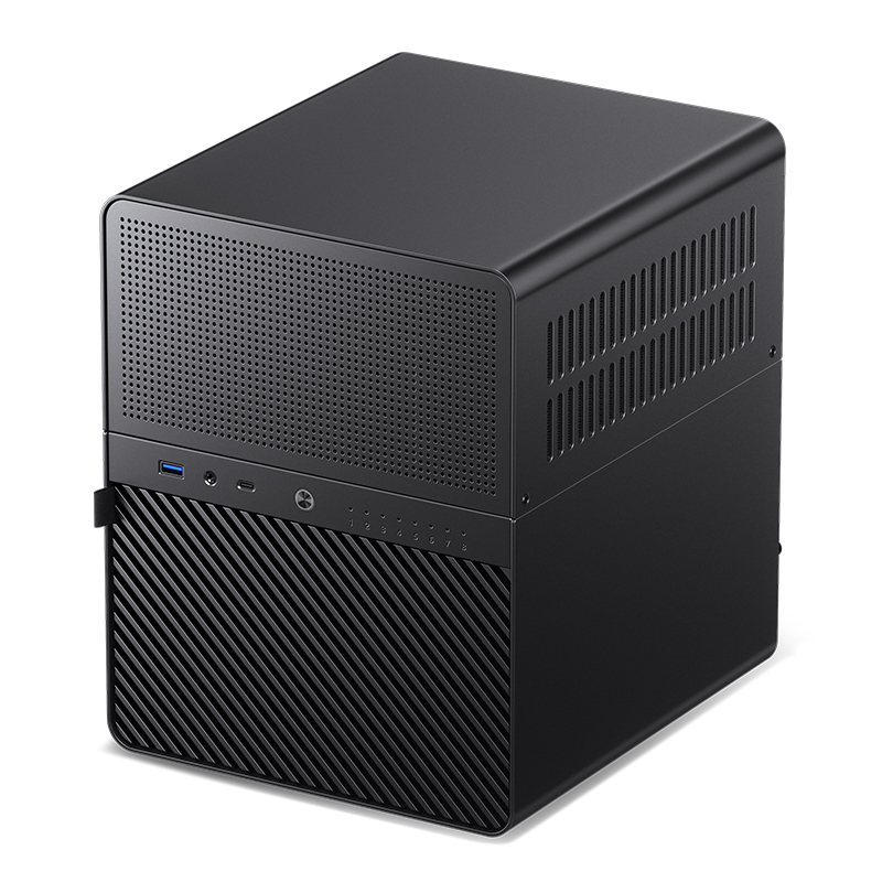 Корпус JONSBO N3 Black без БП, mini-ITX, SFX, черный