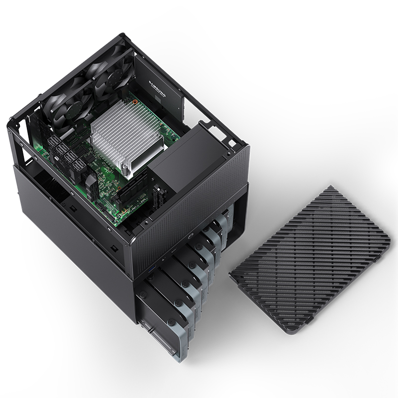 Корпус JONSBO N3 Black без БП, mini-ITX, SFX, черный