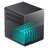 Корпус JONSBO N3 Black без БП, mini-ITX, SFX, черный