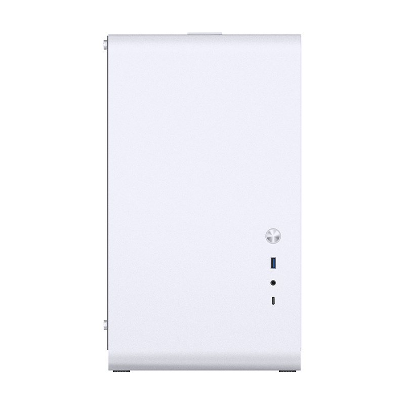 Корпус JONSBO U4 Mini White без БП, боковая панель из закаленного стекла, mini-ITX, micro-ATX, белый
