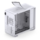 Корпус JONSBO U4 Mini White без БП, боковая панель из закаленного стекла, mini-ITX, micro-ATX, белый