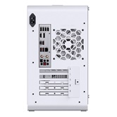 Корпус JONSBO U4 Mini White без БП, боковая панель из закаленного стекла, mini-ITX, micro-ATX, белый