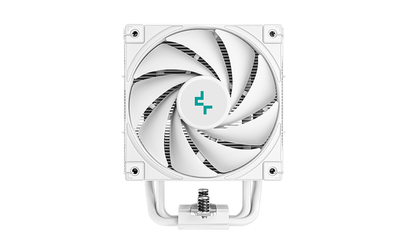 Кулер DEEPCOOL AK500 DIGITAL WH LGA20XX/1700/1200/115X/AM5/AM4 (9шт/кор, TDP 240W, PWM, Fan 120mm, 5 тепл. трубок, Copper Base, белый) RET