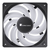 Вентилятор JONSBO SL-120C 120х120х25мм (60шт/кор, Dynamic Multi-Color LED, 1500об/мин, черный) Retail