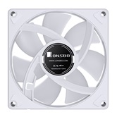 Вентилятор JONSBO SL-925CW 92х92х25мм (100шт/кор, PWM, Dynamic Multi-Color LED, 800-2200об/мин, белый) Retail