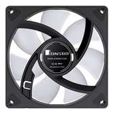 Вентилятор JONSBO SL-925 92х92х25мм (100шт/кор, PWM, ARGB LED, 800-2200об/мин, черный) Retail