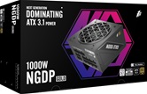 Блок питания 1STPLAYER NGDP Gold 1000W / ATX 3.0, APFC, 80 PLUS Gold, LLC+DC-DC, 120mm fan, full modular / HA-1000BA4