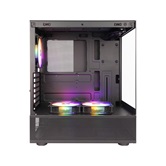 Корпус 1STPLAYER MIKU Mi7-A Black / ATX / 3x120mm LED fans / Mi7-A-BK-2F1R-1F1