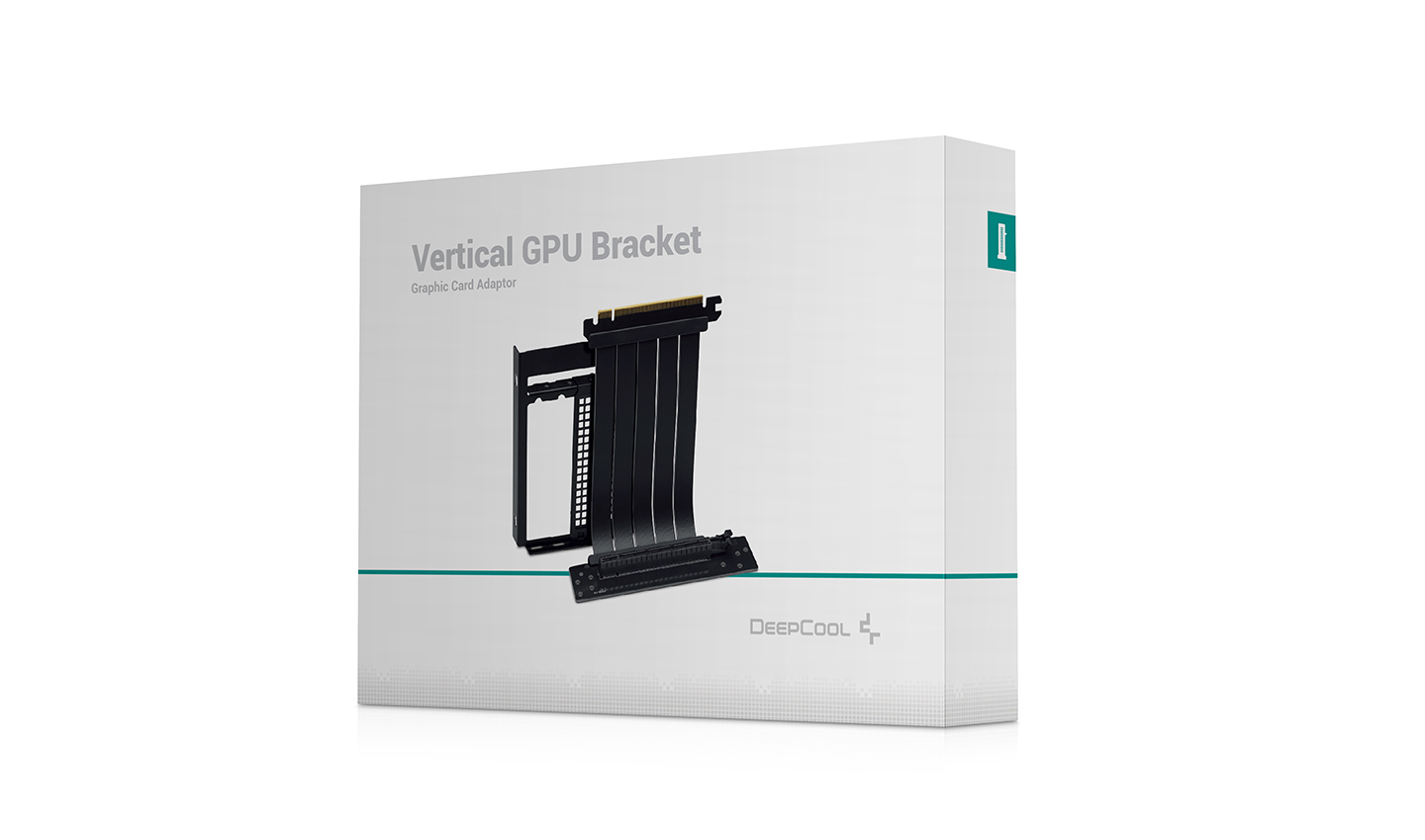 Кронштейн для вертикальной установки VGA Deepcool Vertical GPU Bracket  (PCIe 4.0, 140mm) Box