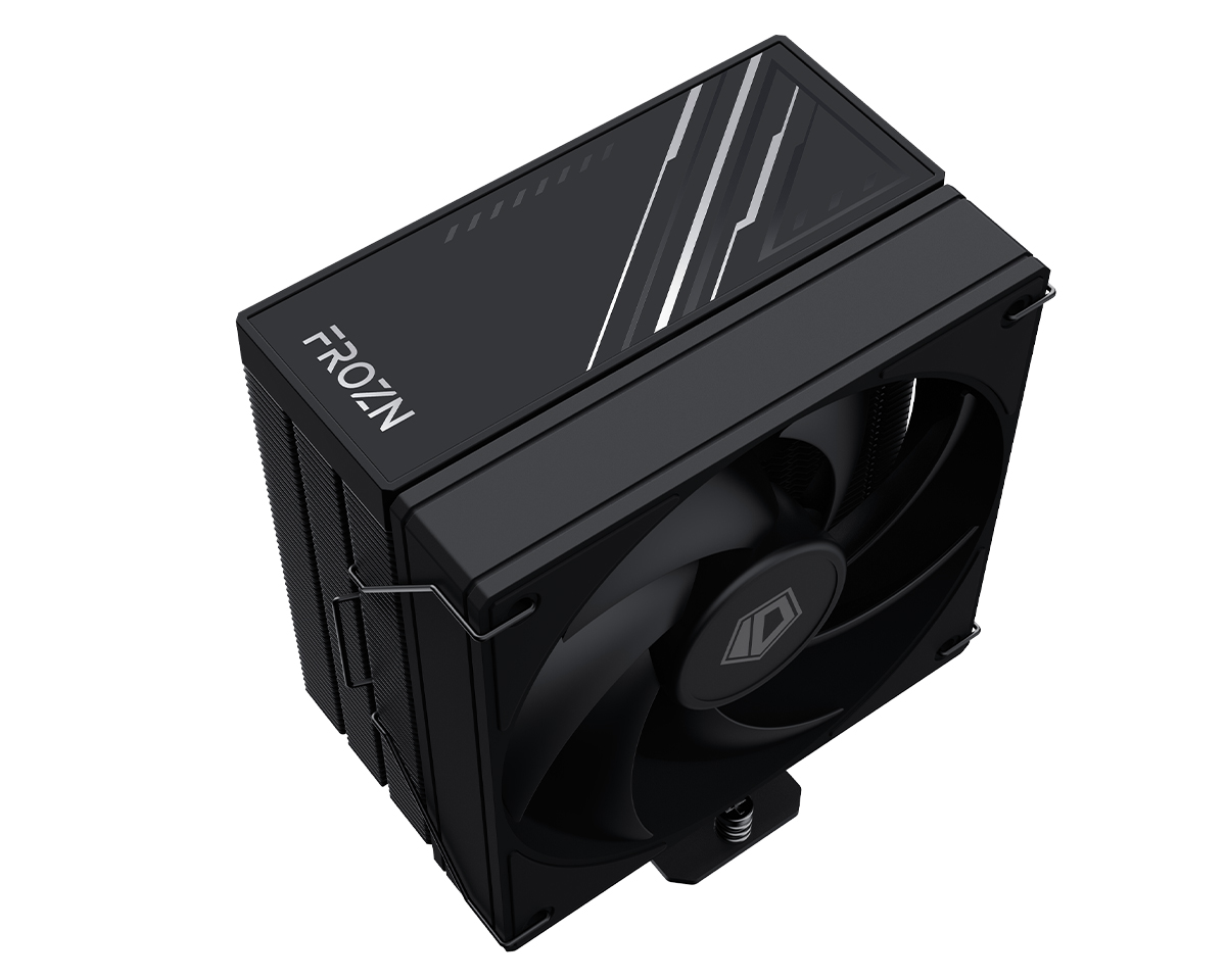 Кулер ID-COOLING FROZN A410 BLACK LGA1700/1200/115X/AM5/AM4 (10шт/кор, TDP 220W, PWM, 4 тепл.трубки прямого контакта, FAN 120mm, черный) RET