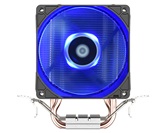 Кулер ID-COOLING SE-902X-B LGA1851/1700/1200/115X/AM5/AM4 (30шт/кор, TDP 100W, PWM, 2 тепл.трубки прямого контакта, Blue LED FAN 92mm) RET