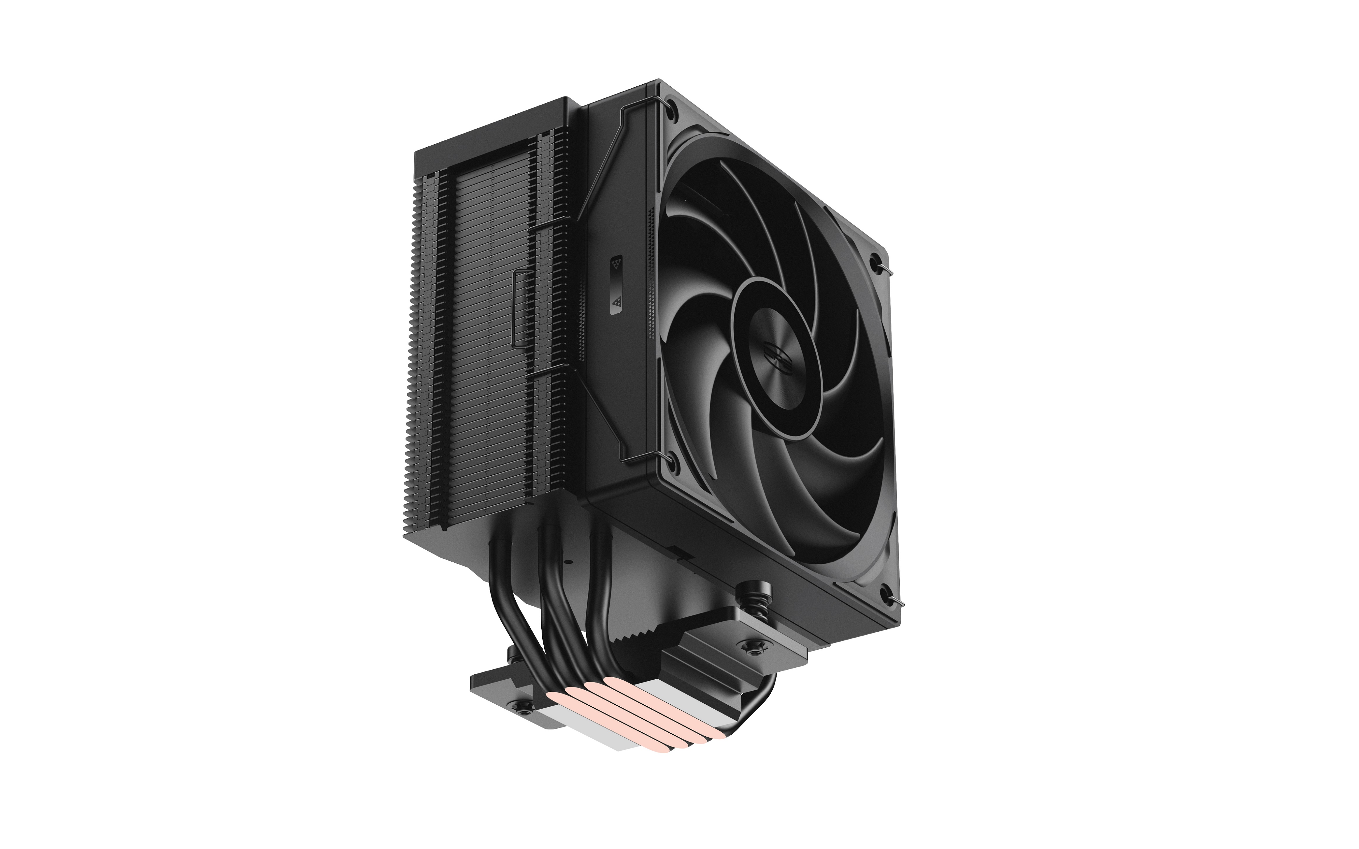 Кулер PCCooler RZ400 BK  S115X/1200/1700/18XX/AM4/AM5 (18 шт/кор, TDP 230W, 1x120mm PWM FAN, 4 тепловые трубки 6мм, 500-2200RPM, 28-32dBa)