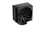 Кулер PCCooler RZ400 BK  S115X/1200/1700/18XX/AM4/AM5 (18 шт/кор, TDP 230W, 1x120mm PWM FAN, 4 тепловые трубки 6мм, 500-2200RPM, 28-32dBa)