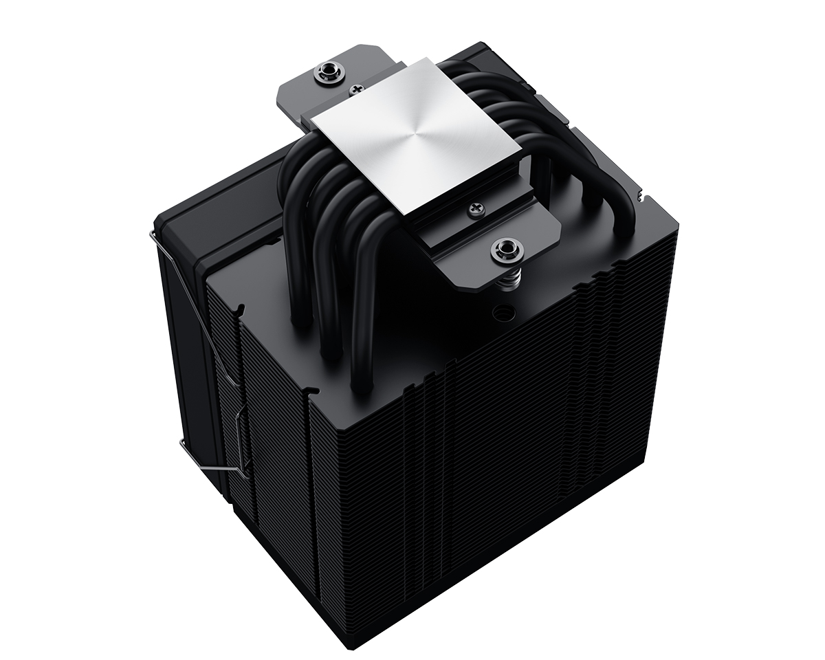 Кулер ID-COOLING FROZN A610 BLACK LGA20XX/1700/1200/115X/AM5/AM4 (10шт/кор, TDP 250W, PWM, черный, 6 тепл.трубок + медная база, FAN 120mm) RET