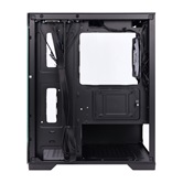 Корпус 1STPLAYER MIKU Mi2 Black / mATX / 3x120mm LED fans / Mi2-BK-3F1