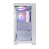 Корпус 1STPLAYER MIKU Mi2 White / mATX / 3x120mm LED fans / Mi2-WH-3F1-W