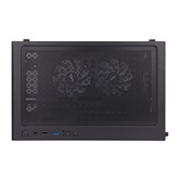 Корпус 1STPLAYER MIKU Mi2-A Black / mATX / 3x120mm LED fans / Mi2-A-BK-2F1R-1F1