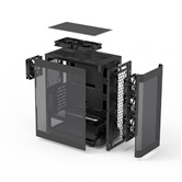 Корпус ZALMAN I4, без БП, черный,  ATX