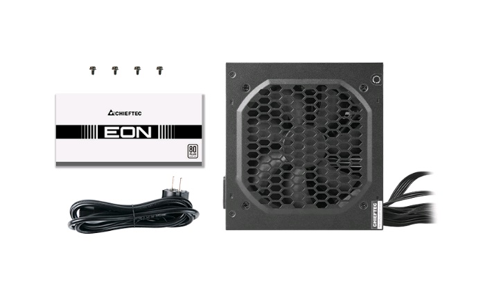 Блок питания Chieftec Eon ZPU-600S (ATX 2.3, 600W, 80 PLUS, Active PFC, 120mm fan) Retail