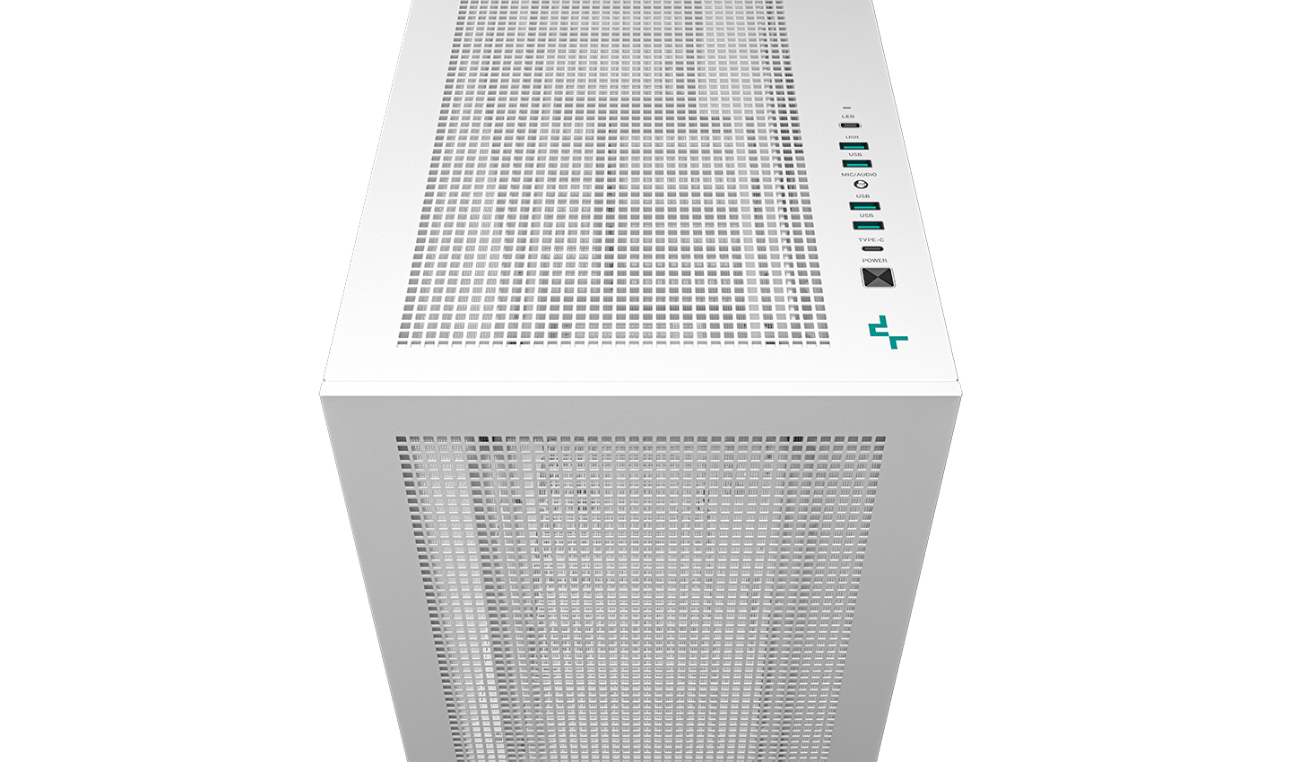 Корпус Deepcool MORPHEUS WH без БП, боковое окно (закаленное стекло), 3xARGB LED 140мм, белый, E-ATX