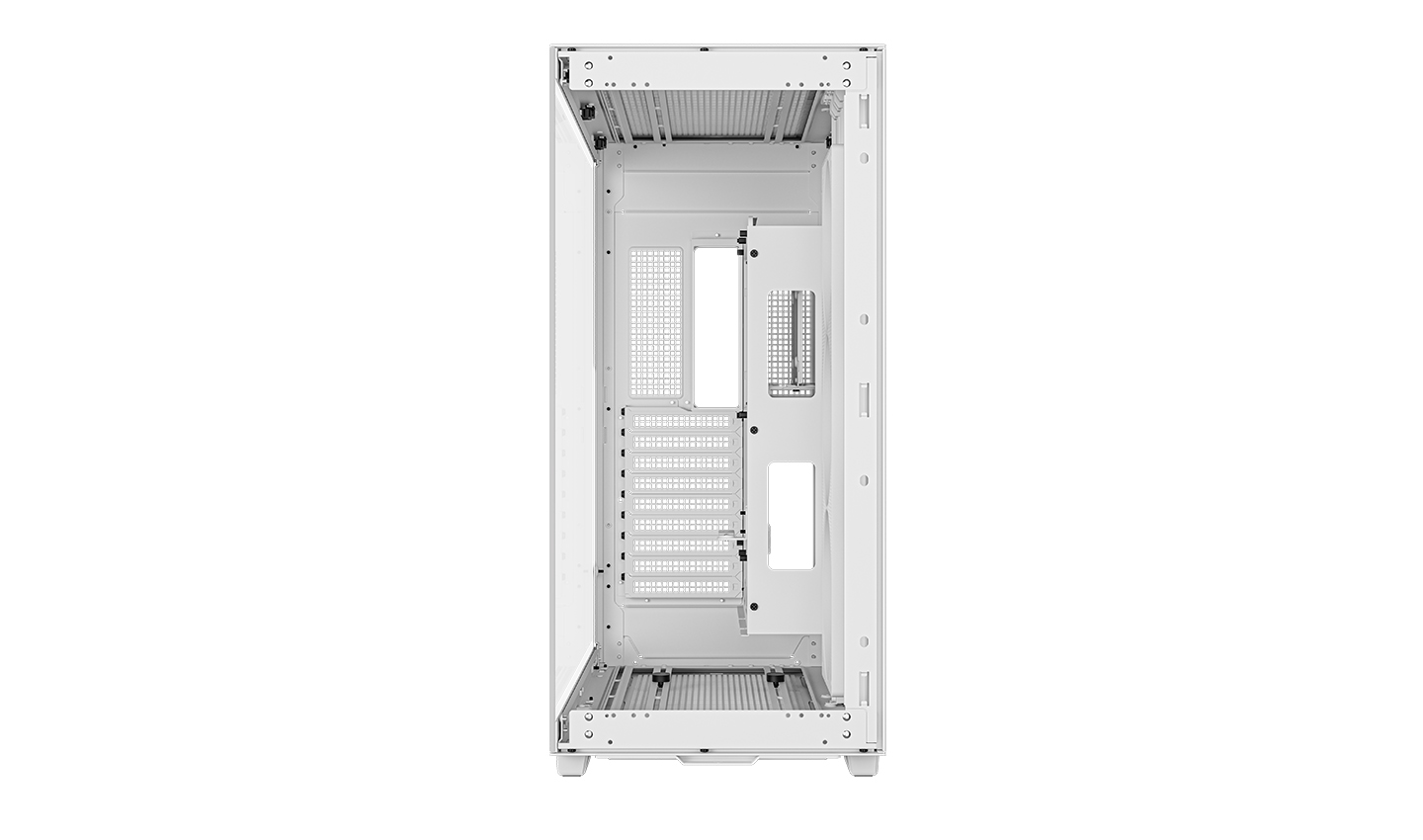 Корпус Deepcool CH780 WH без БП, боковое окно (закаленное стекло), 3xARGB LED 140мм, белый, E-ATX