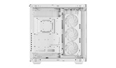 Корпус Deepcool CH780 WH без БП, боковое окно (закаленное стекло), 3xARGB LED 140мм, белый, E-ATX