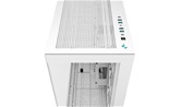 Корпус Deepcool CH780 WH без БП, боковое окно (закаленное стекло), 3xARGB LED 140мм, белый, E-ATX