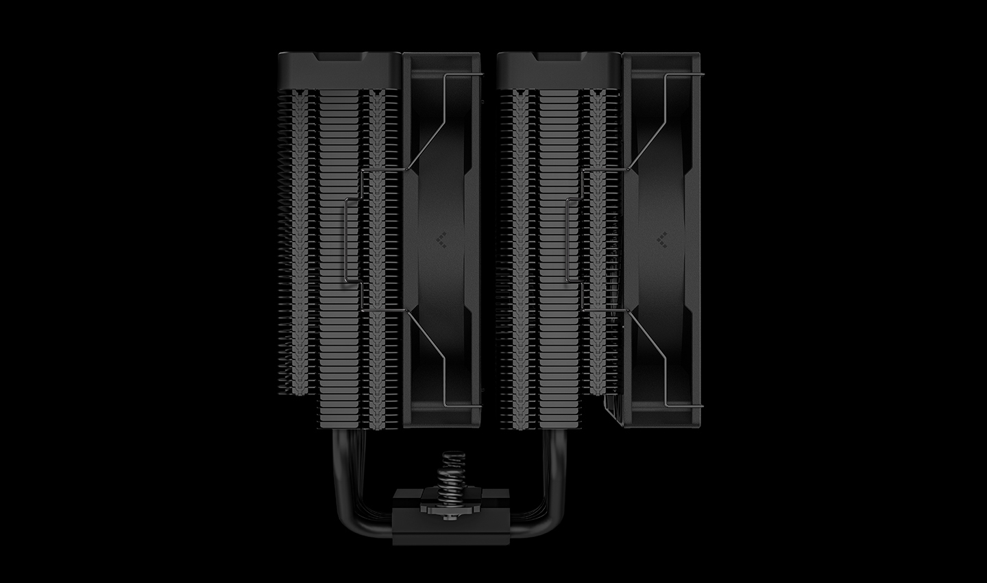 Кулер DEEPCOOL AG620 DIGITAL BK ARGB LGA1700/1200/115X/AM5/AM4 (8шт/кор, TDP 260W, PWM, DUAL Fan 120mm, 6 тепл. трубок, черный) RET