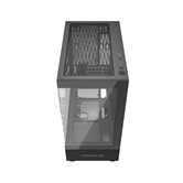 Корпус Powercase Vision Micro M, Tempered Glass, чёрный, mATX  (CVMMB-L0)