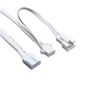 Комплект вентиляторов (3шт.) PHANTEKS D30 DRGB White 140x140x30мм (PWM, 10шт./кор, 250-1800 об/мин, 29.5dBa) / PH-F140D30_DRGB_PWM_WT01_3P_RU
